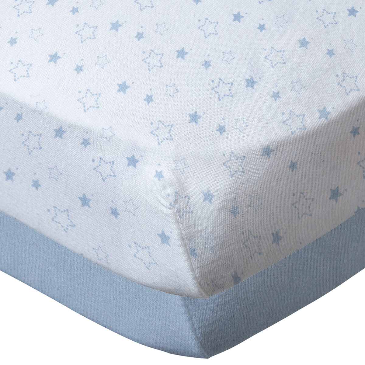 BB Kit - Sommeil naissance Cosmic Etoiles Bleues - Draps-Housse + Gigoteuse Hiver