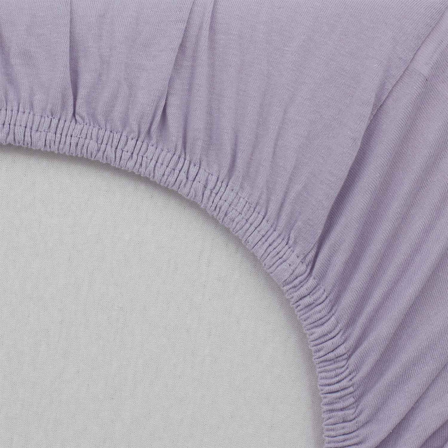 Drap-housse 60x120 cm en Coton Lilas - BB Malin