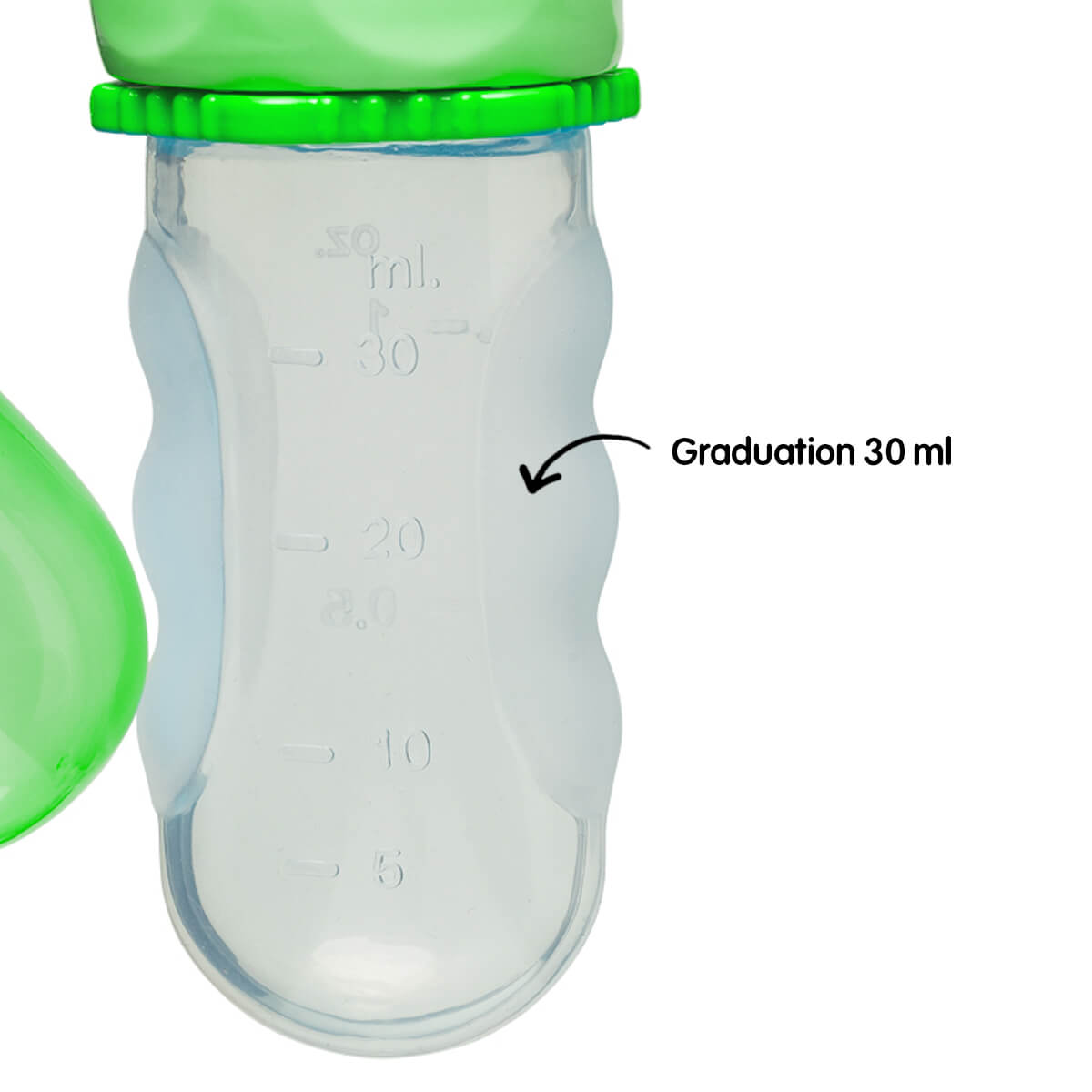 Tétine de nutrition - Vert -