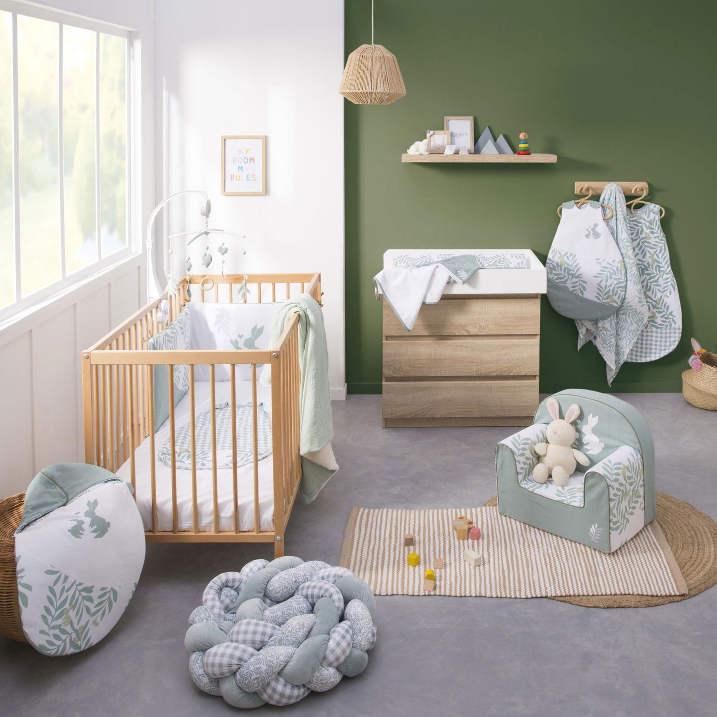 Toise en bois 20x90 cm - Day Break - BB Malin