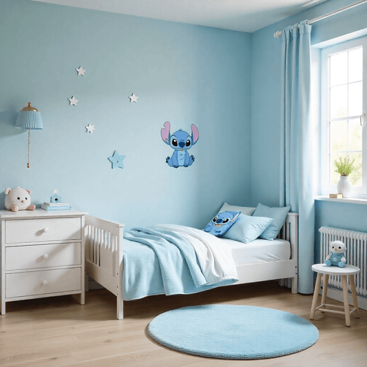 Chambre Stitch : une tendance douce et colorée pour bébé