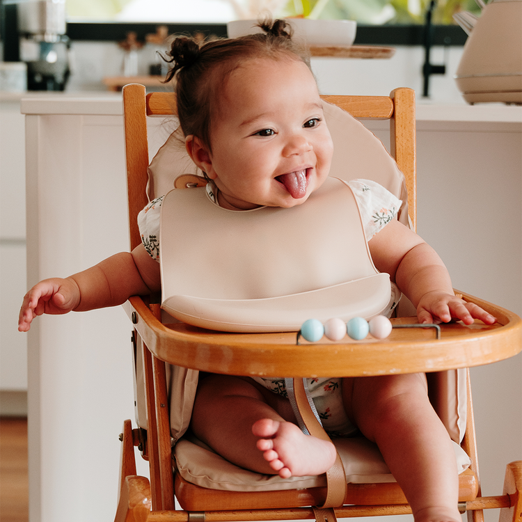 Bavoir bébé silicone - BB Malin