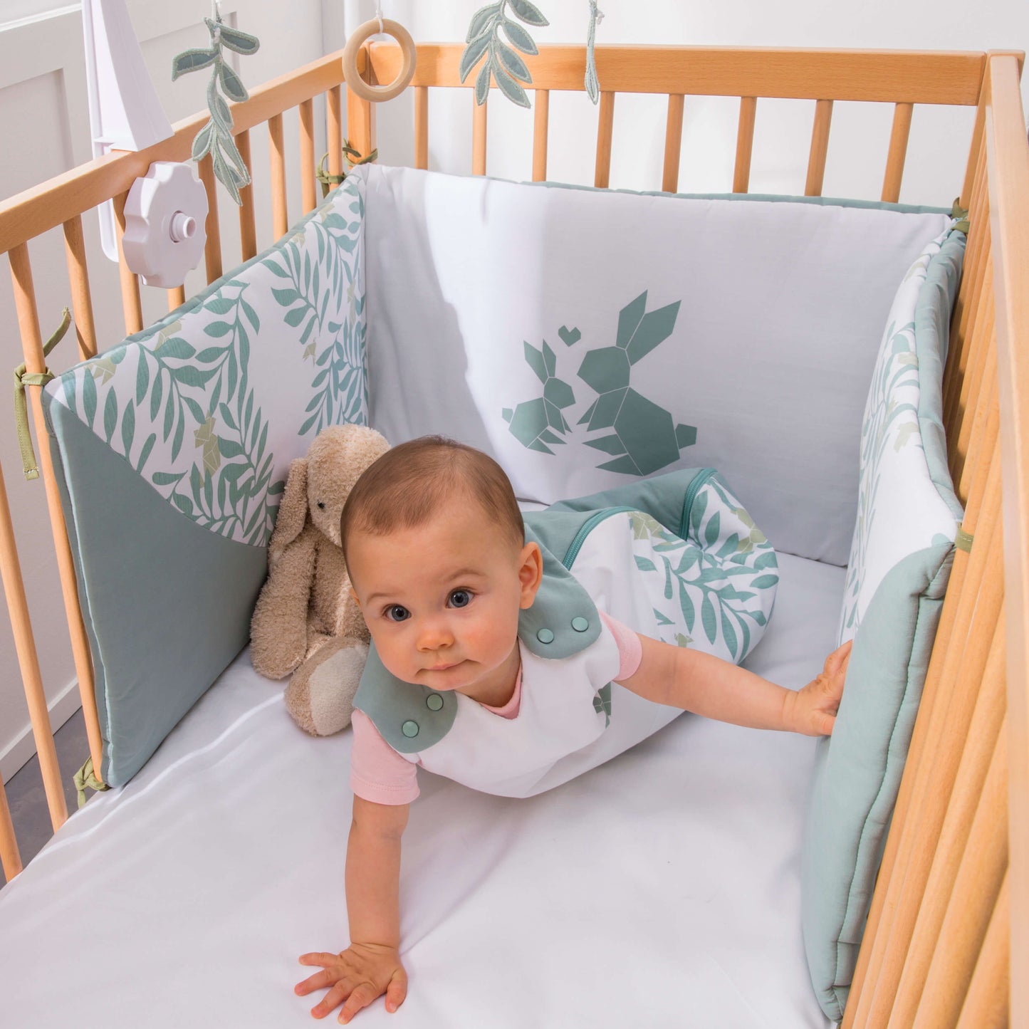 BB Kit - Linge de lit naissance Day Break - Gigoteuse hiver + Tour de lit