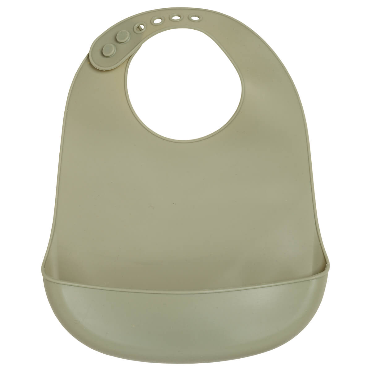 BB Kit repas - 2 bavoirs récupérateurs en silicone 6 mois - Noisette / Kaki