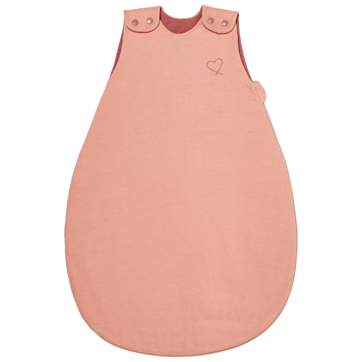 Gigoteuse hiver 0-6 mois 65 cm - Gigoteuse Tog 3,5 pour bébé - Rosée Cœur
