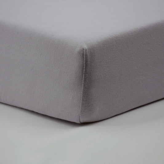 Drap-housse bébé 45x85 cm - Drap housse berceau - Uni Jersey Gris