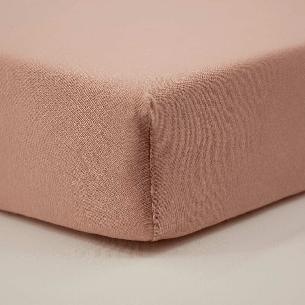 Draps housse bébé 70x140 cm Coton - Lot de 2 - Rose / Terracotta