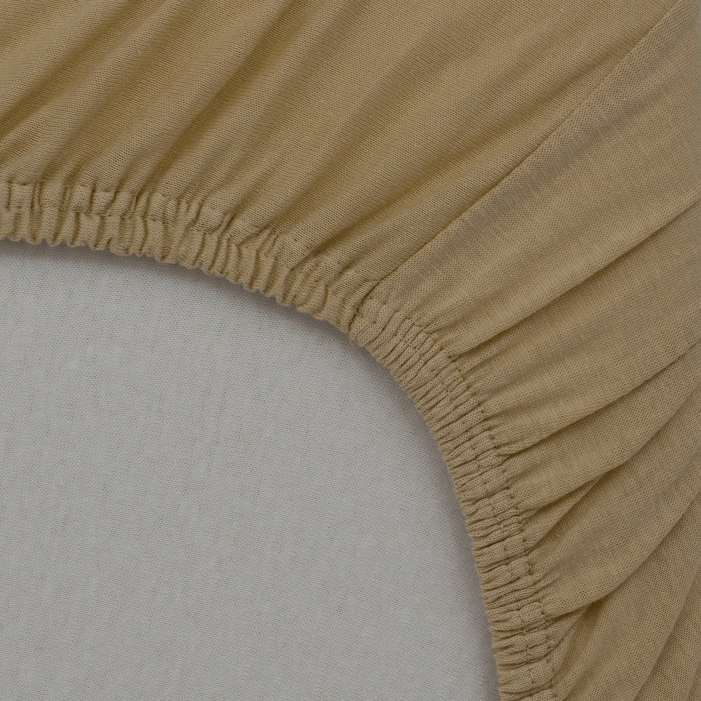 Drap housse 60x120 cm Miel - Drap housse bébé jersey 100% coton