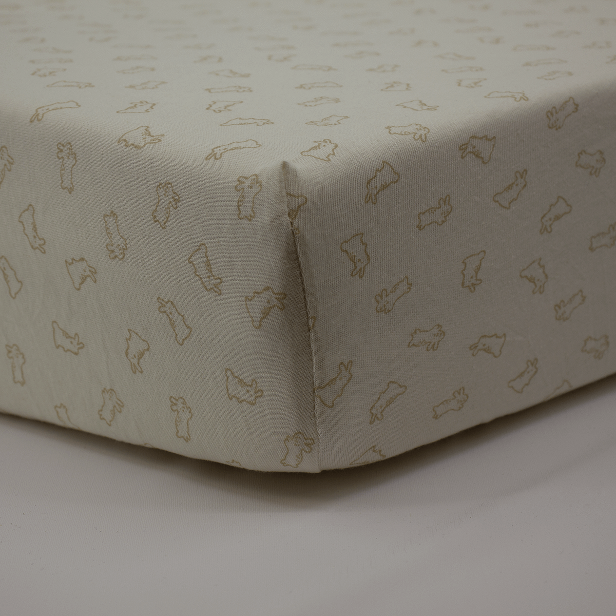 Drap-housse 60x120 cm - Lot de 2 - Coton Greenland / Blé
