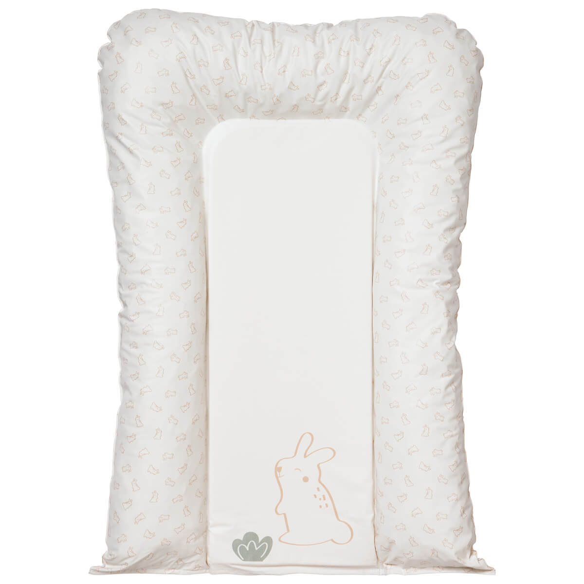 Matelas à langer bébé Flocons Greenland Lapins - Matelas à langer pour bébé 50x70 cm