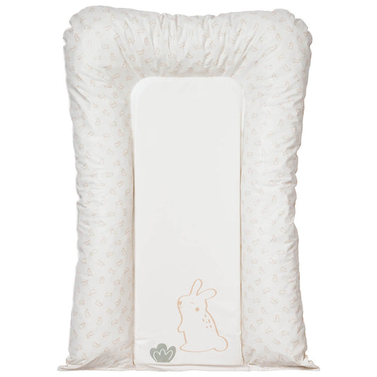 Matelas à langer bébé Flocons Greenland Lapins - Matelas à langer pour bébé 50x70 cm