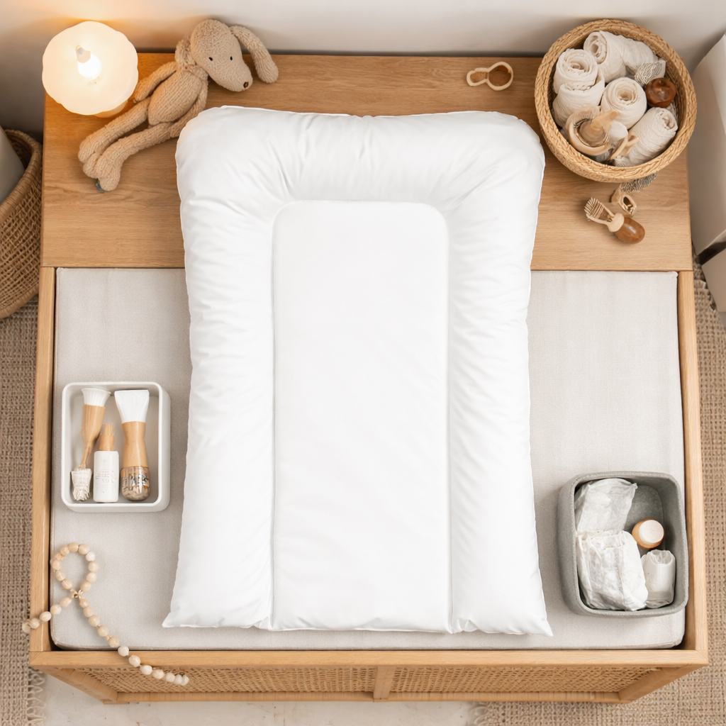 BB Kit hygiène - Matelas à langer + Cape de bain Chat