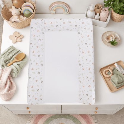 BB Kit Hygiène Matelas à langer Luxe + Nomade - Arc en Ciel