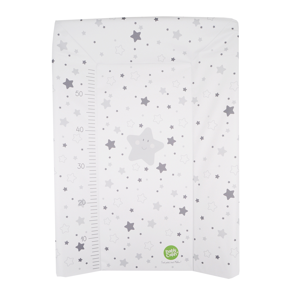 BB Kit - Hygiène Étoiles grises - Matelas à langer + Cape de bain