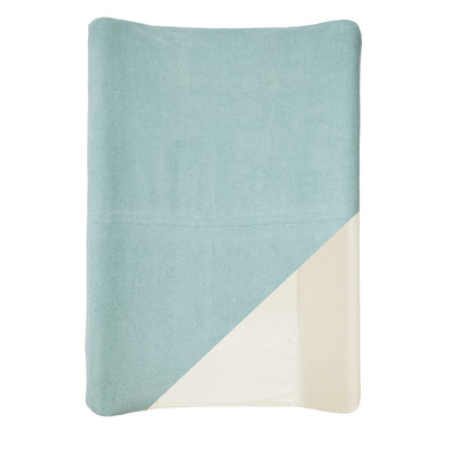 Housse pour matelas à langer Bleu Vert en éponge - Housse matelas à langer 50x70 cm