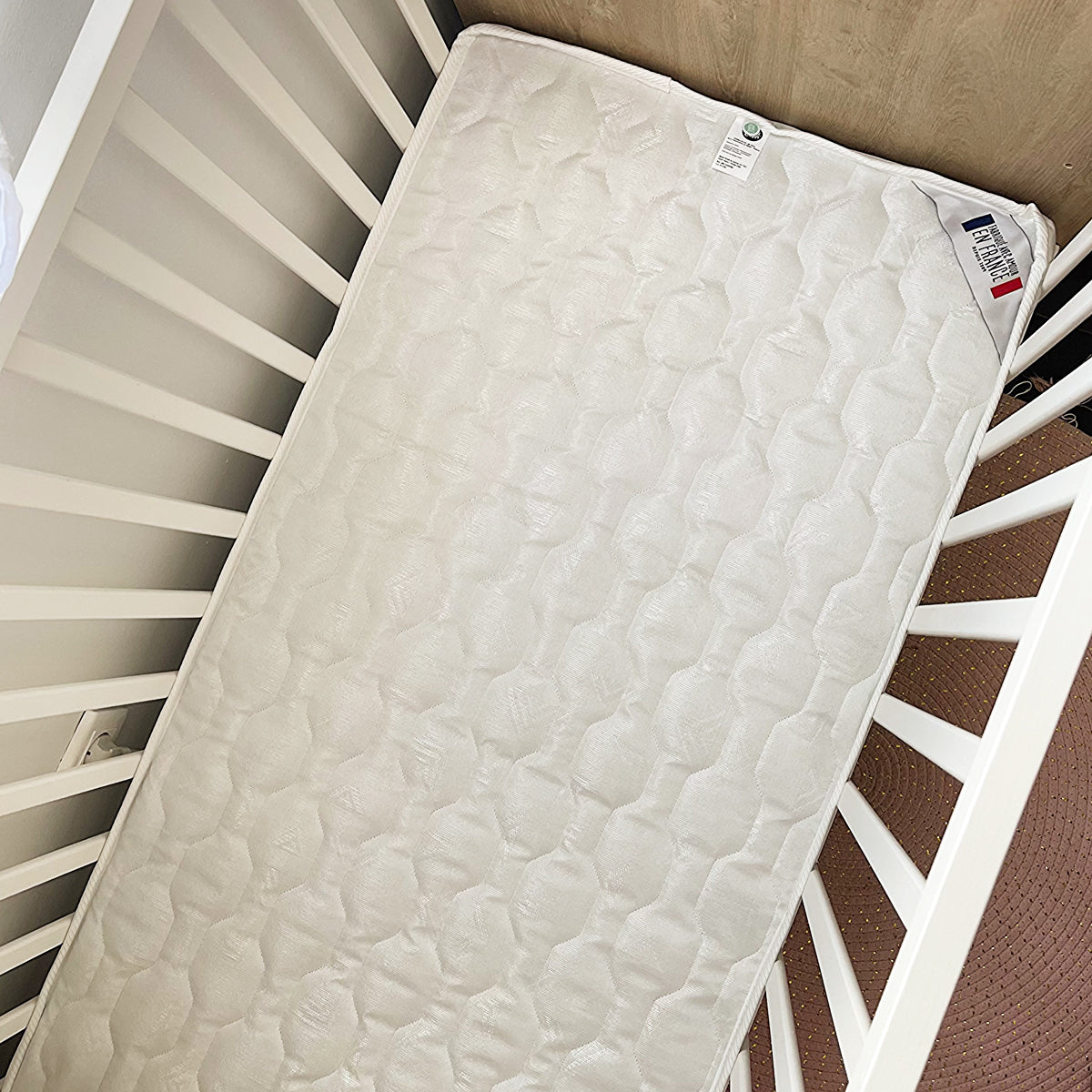 Matelas bébé Climatisé Été / Hiver - Matelas 60x120 cm - Couchage ferme