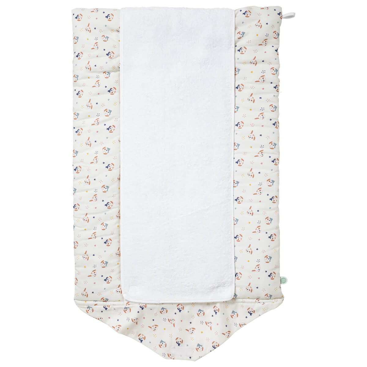 Tapis langer nomade Toutou - Matelas à langer nomade roulé 75x55 cm