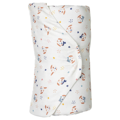 Tapis langer nomade Toutou - Matelas à langer nomade roulé 75x55 cm