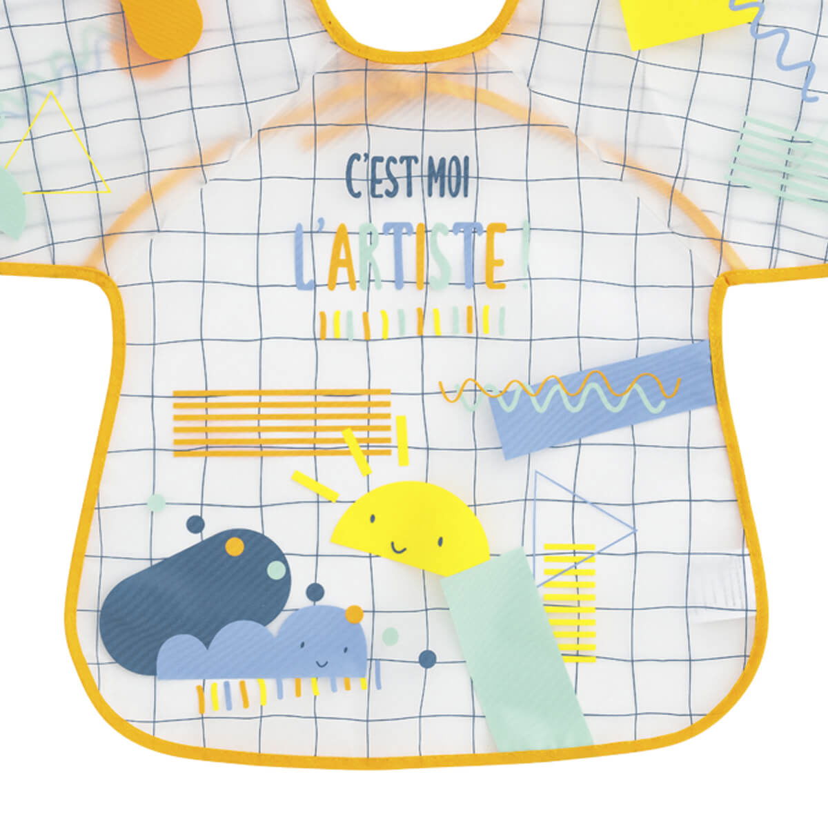 Bavoir tablier 12-18 mois - Positive Color - BB Malin