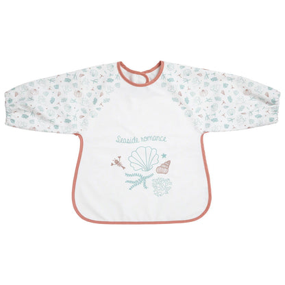 Bavoir tablier enduit 12 mois - Seaside Romance - BB Malin