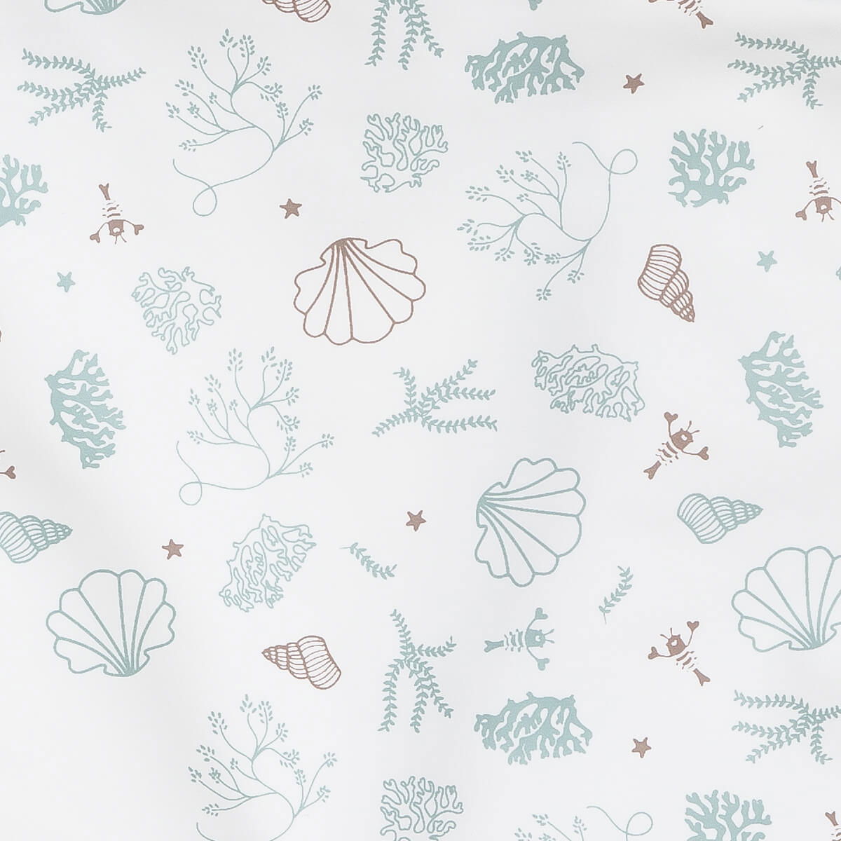 Bavoir tablier enduit 12 mois - Seaside Romance - BB Malin