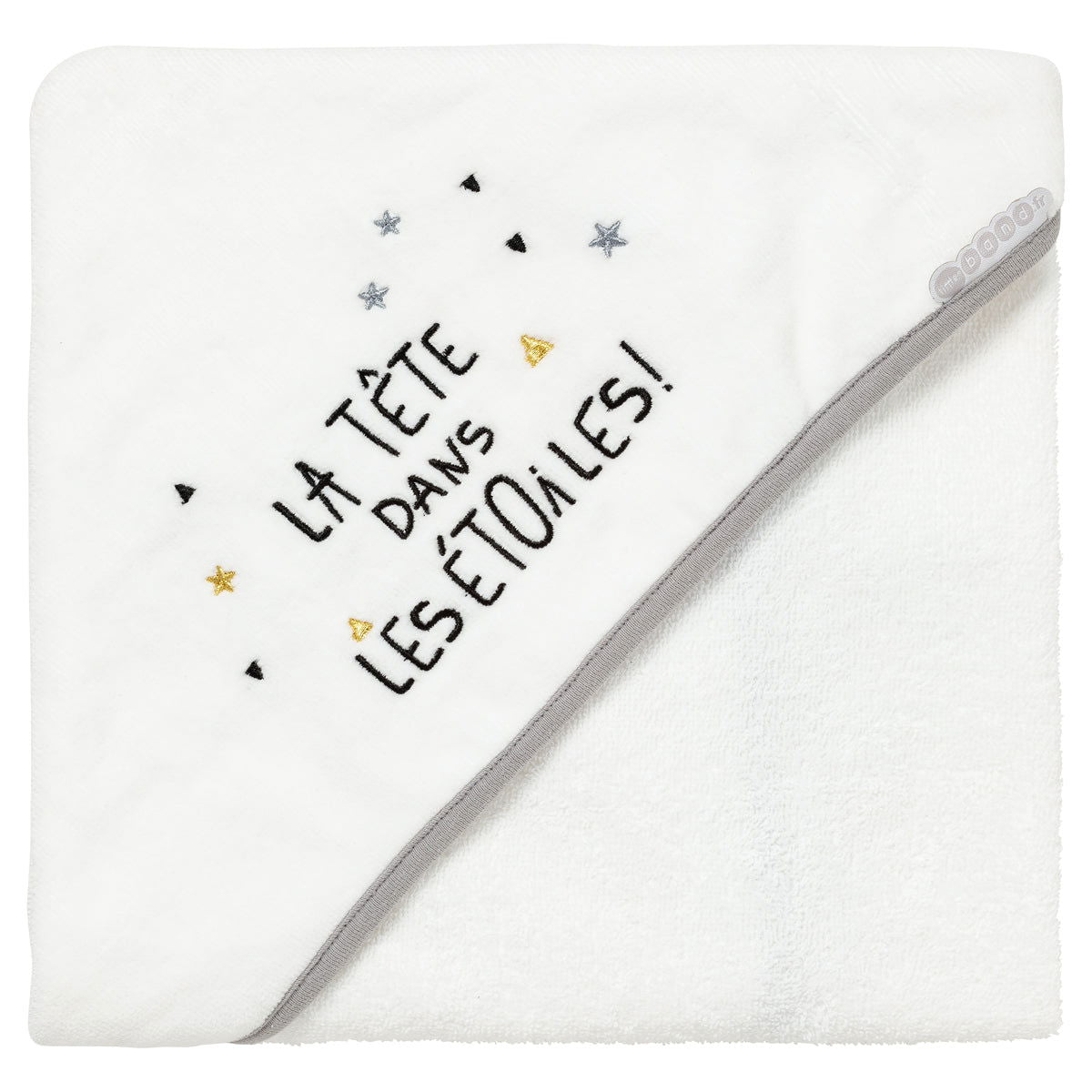 Cape de bain Etoile Filante 70x70 cm - BB Malin