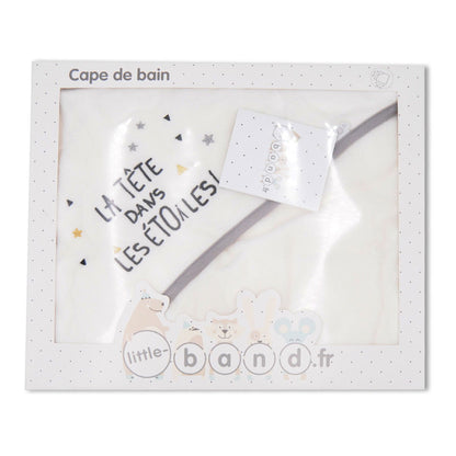 Cape de bain Etoile Filante 70x70 cm - BB Malin