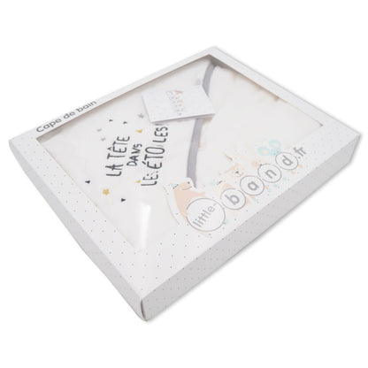 Cape de bain Etoile Filante 70x70 cm - BB Malin