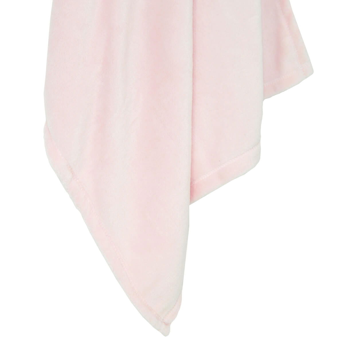 Couverture en flanelle 75x100 cm - Rose - BB Malin