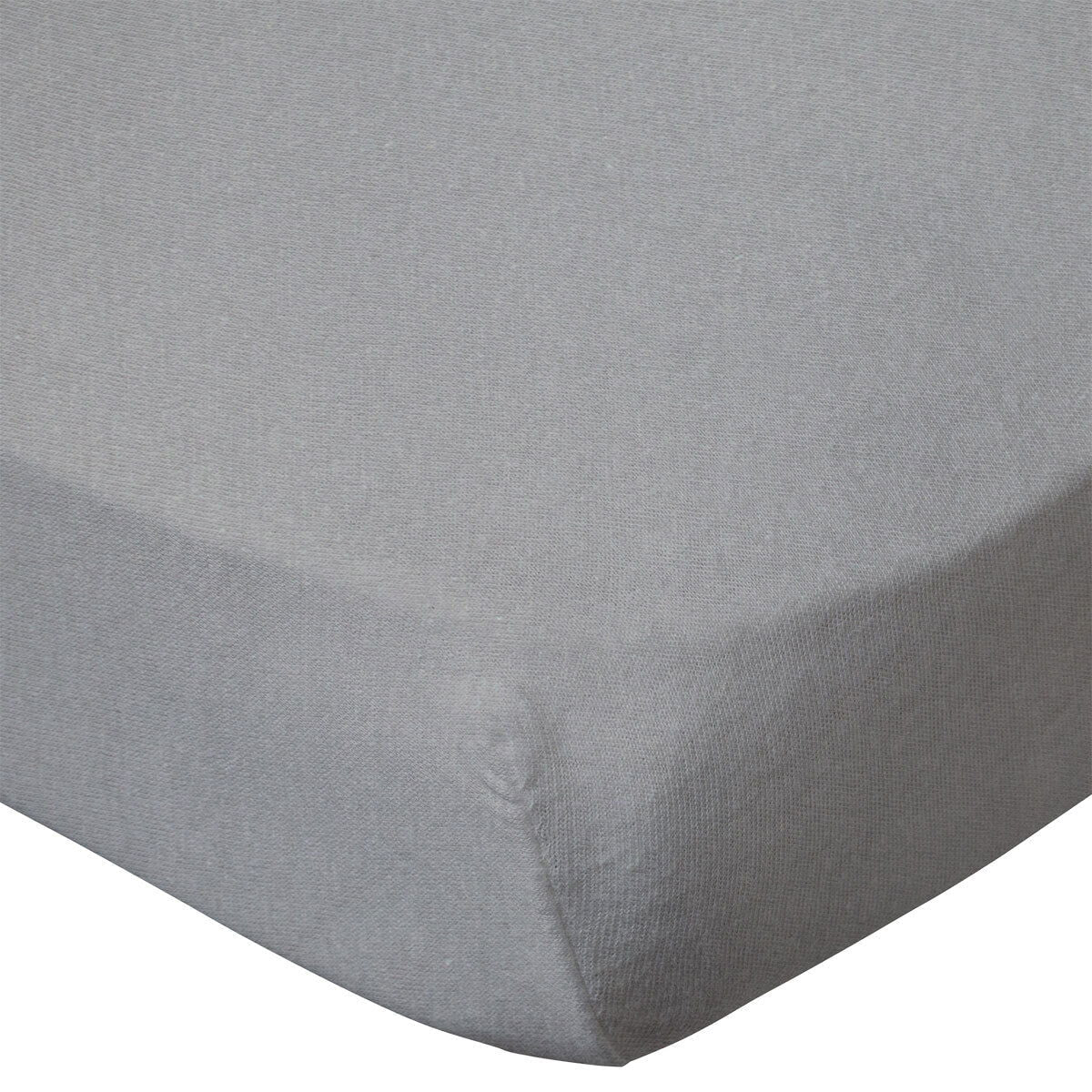 Drap housse berceau 83x50 cm bio - Gris - BB Malin
