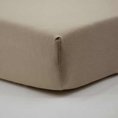 Drap housse uni 40x80 cm Taupe - BB Malin