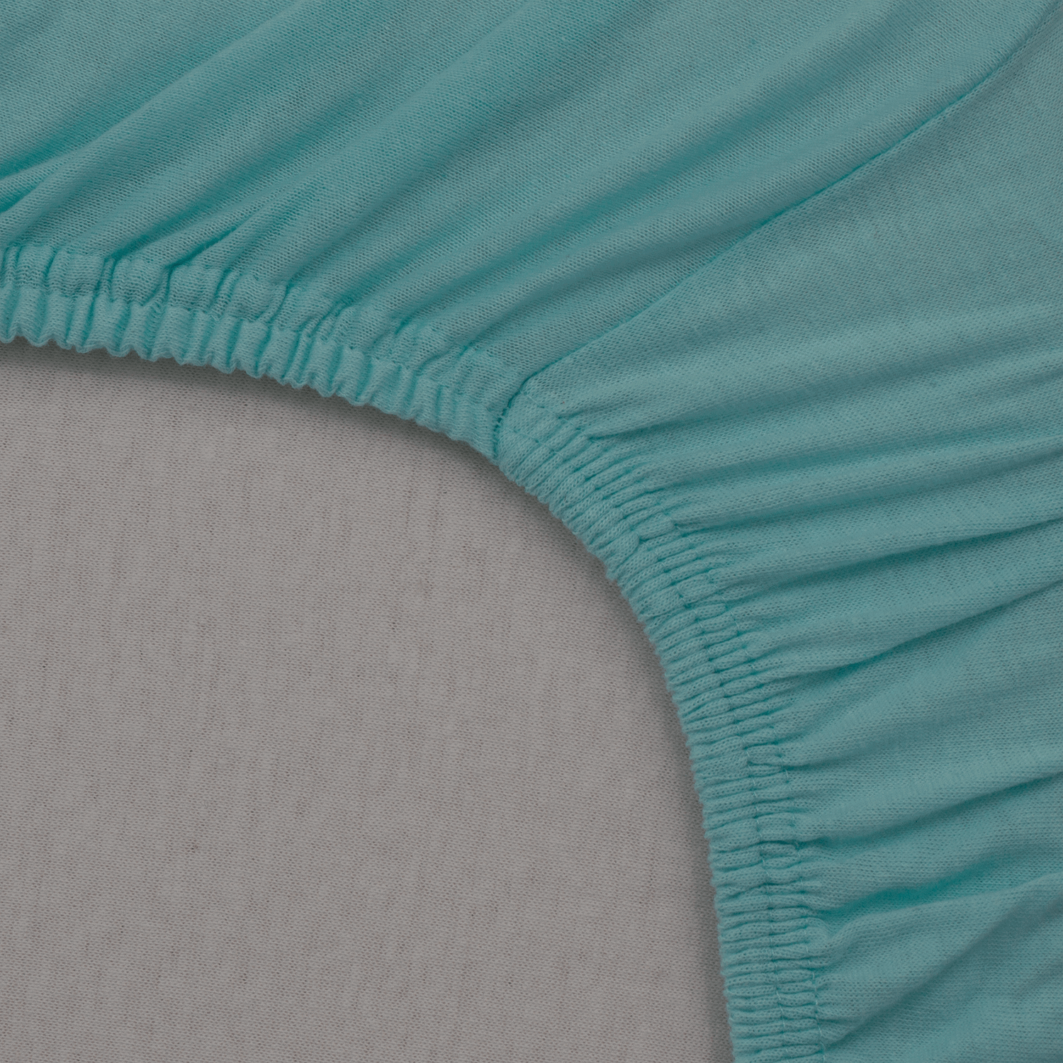 Drap housse uni 60x120 cm - Turquoise - BB Malin