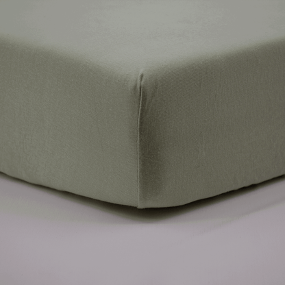 Drap housse uni 60x120 cm - Vert - BB Malin