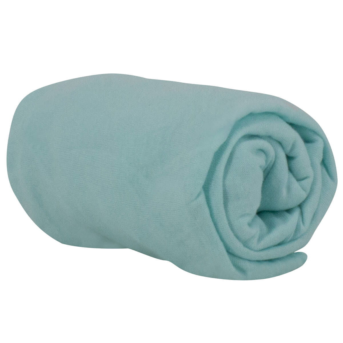 Drap housse uni 70x140 cm - Turquoise - BB Malin