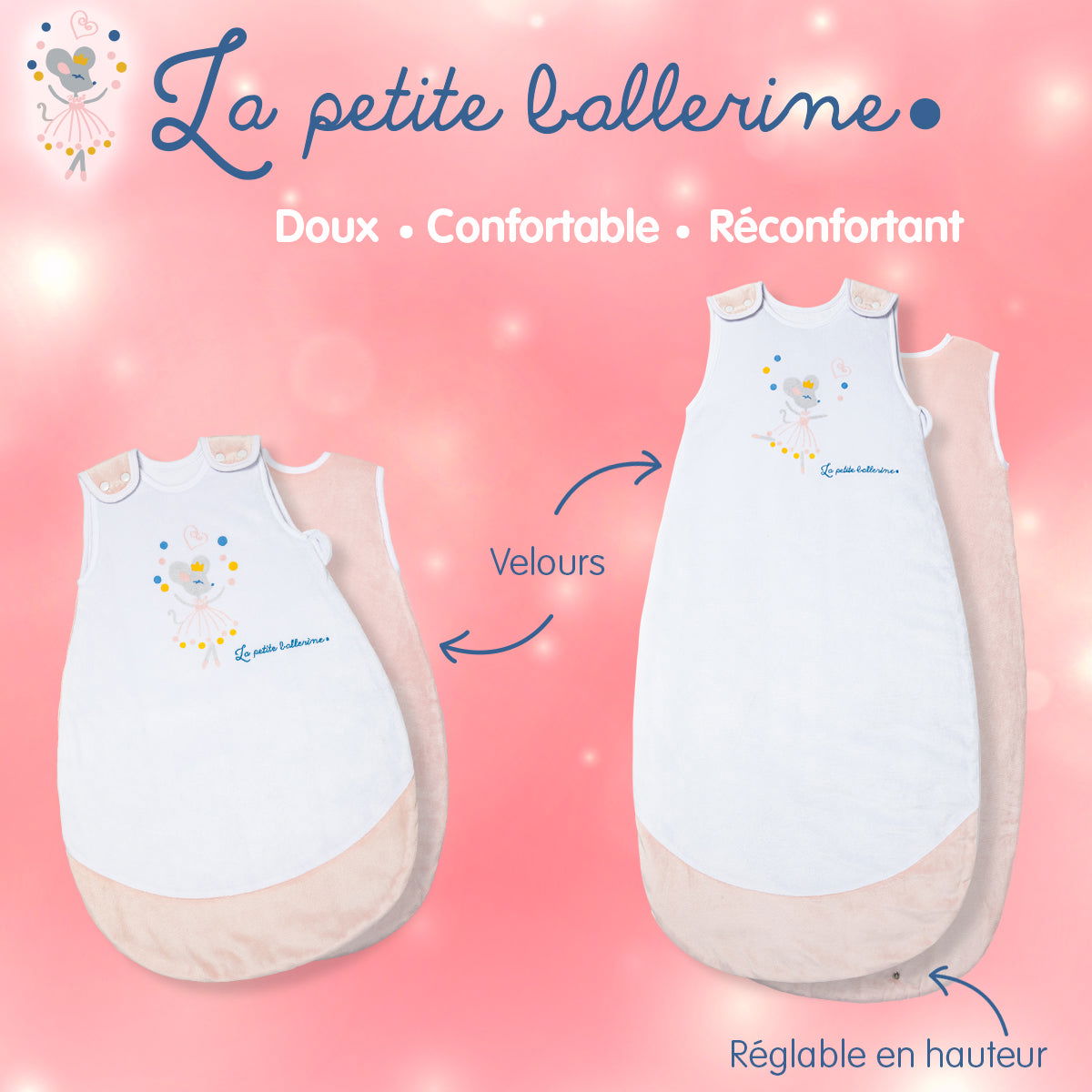 Gigoteuse 6-36 mois hiver La Petite Ballerine - BB Malin
