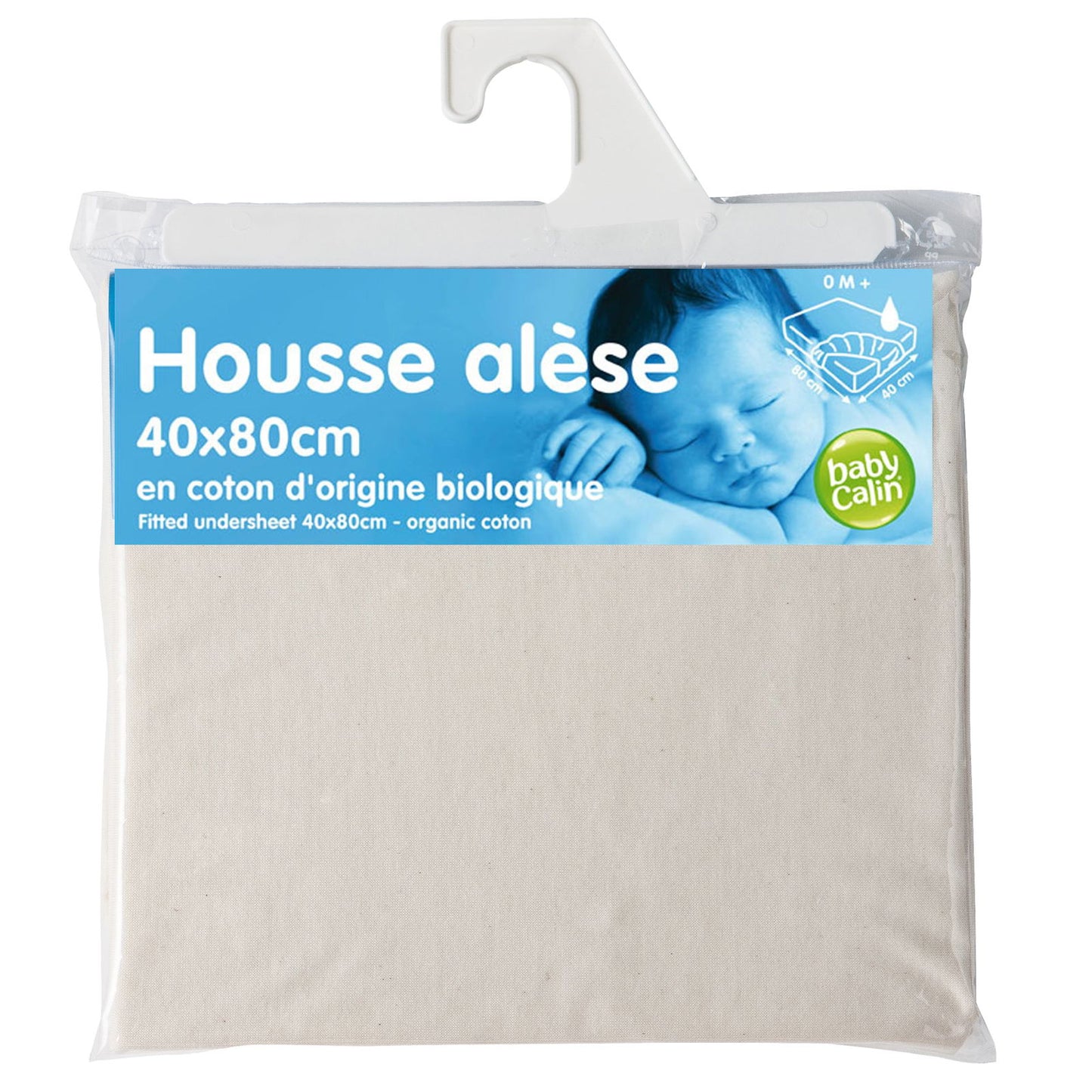 Housse alèse Bio 40x80 cm - Babycalin