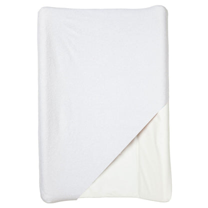 Housse de matelas à langer en éponge 50x70 cm Blanc - 