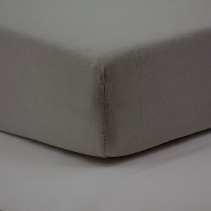 Drap-housse 70x140 cm Gris Perle - Drap housse bébé jersey 100% coton
