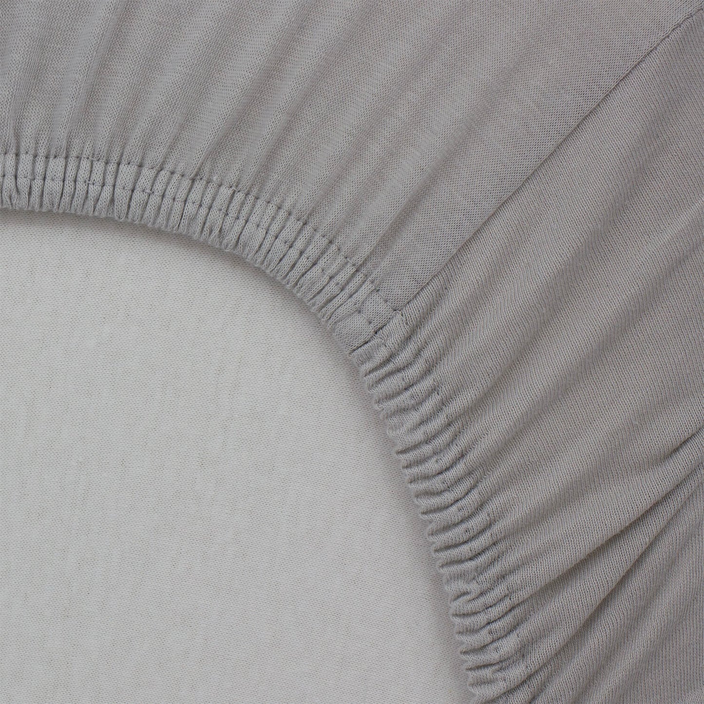 Drap-housse 70x140 cm Gris Perle - Drap housse bébé jersey 100% coton