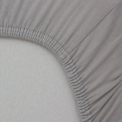Drap-housse 70x140 cm Gris Perle - Drap housse bébé jersey 100% coton