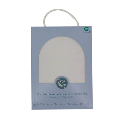 Protection matelas bébé 70x140 cm en éponge imperméabilisée