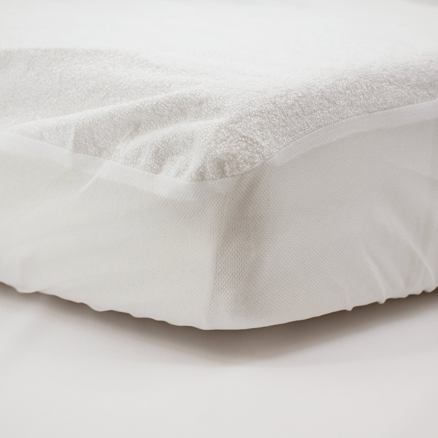 Protection matelas bébé 60x120 cm en Viscose Bambou Blanc