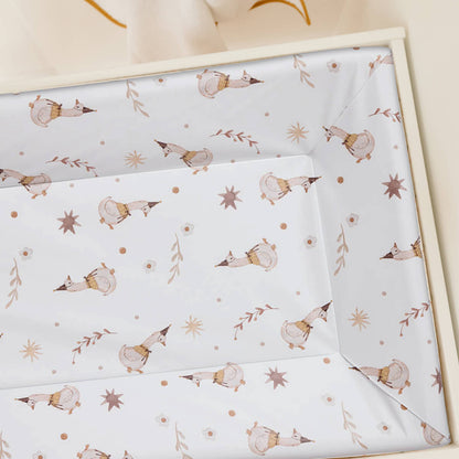 Matelas à langer bébé Luxe Oies - Matelas à langer pour bébé 50x70 cm