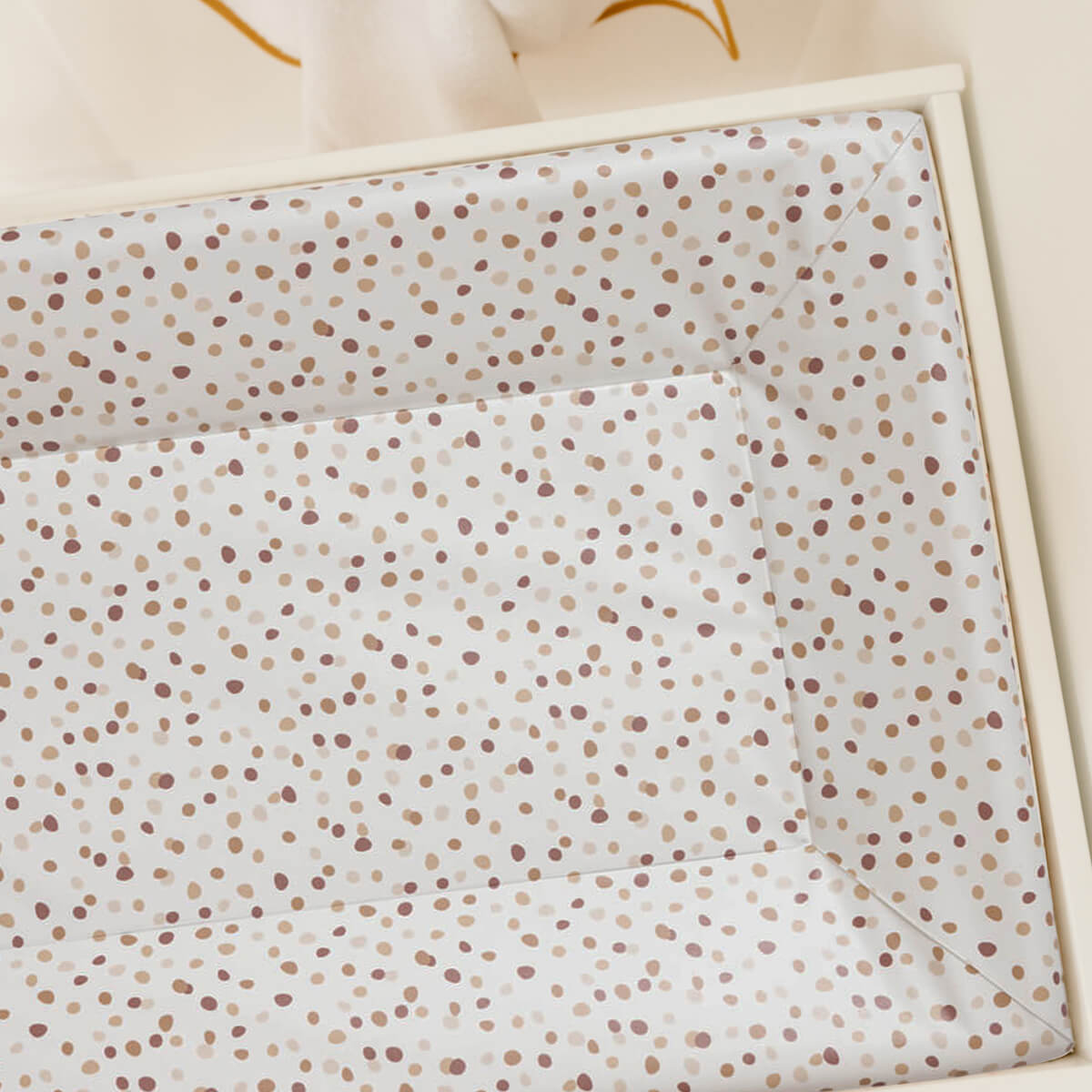 Matelas à langer bébé Luxe Polka Dots - Matelas à langer pour bébé 50x70 cm