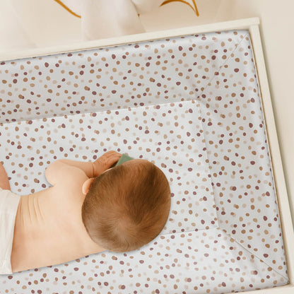 Matelas à langer bébé Luxe Polka Dots - Matelas à langer pour bébé 50x70 cm