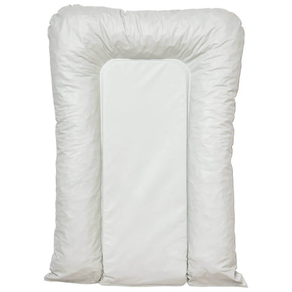 Matelas à langer bébé Flocons Vert D'eau - Matelas à langer pour bébé 50x70 cm