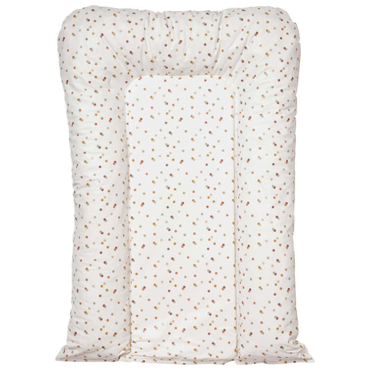 Matelas à langer bébé Flocons Polka Dots - Matelas à langer pour bébé 50x70 cm