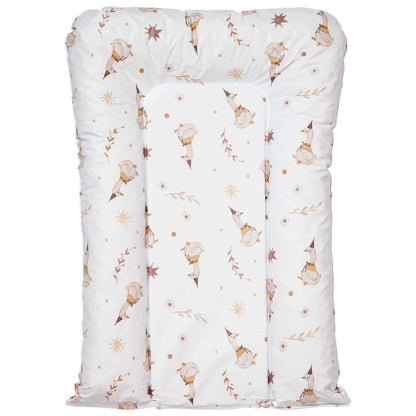 Matelas à langer bébé Flocons Oies - Matelas à langer pour bébé 50x70 cm