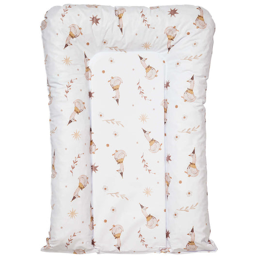 Matelas à langer bébé Flocons Oies - Matelas à langer pour bébé 50x70 cm