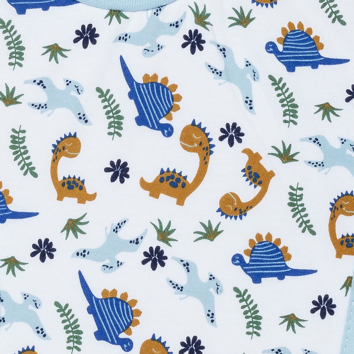 Lot de 2 bavoirs passe-tête 6 mois - Funny Dino - 